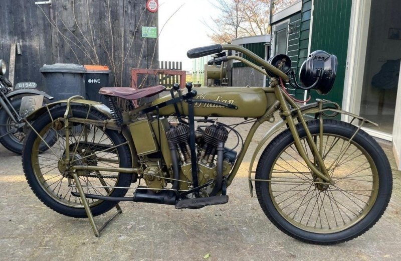 Harley davidson groen 1